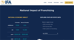 Desktop Screenshot of franchiseeconomy.com